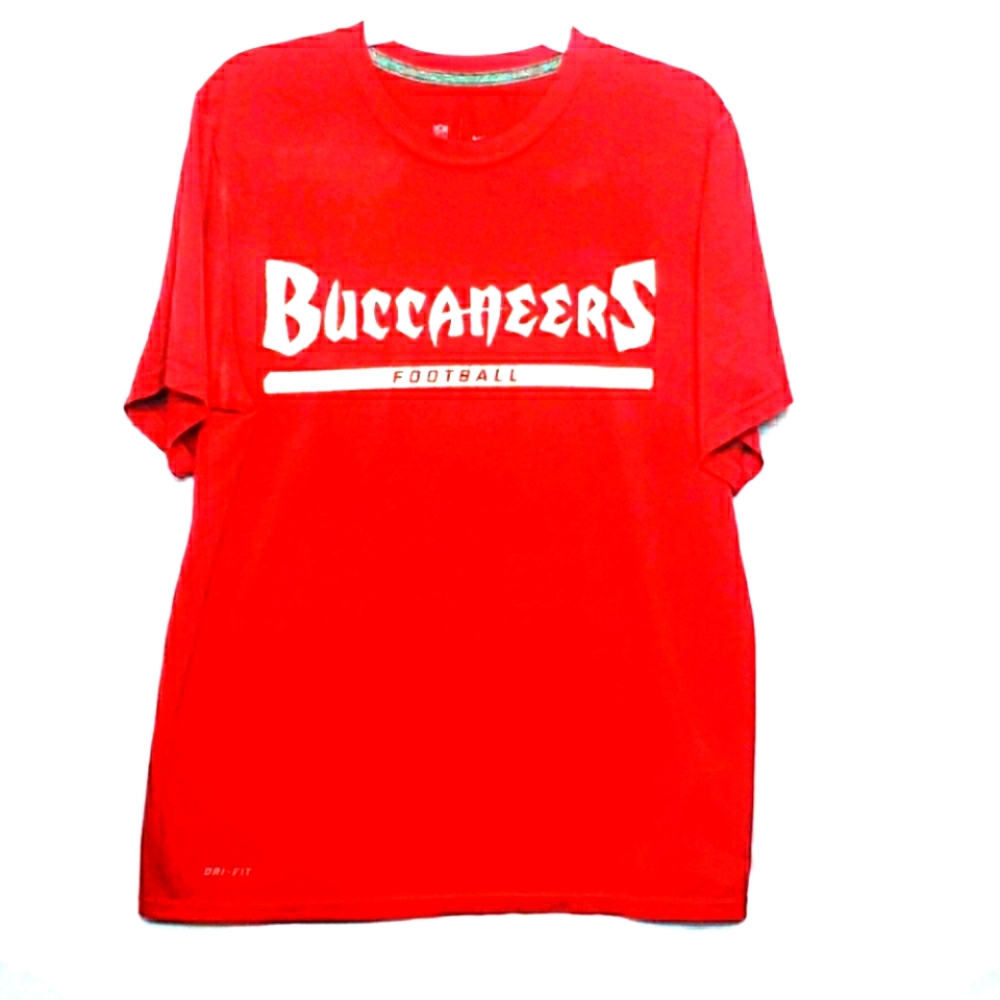Nike Dri-fit Men' s Tampa Bay Buccanneers Shirt - Picture 1 of 6